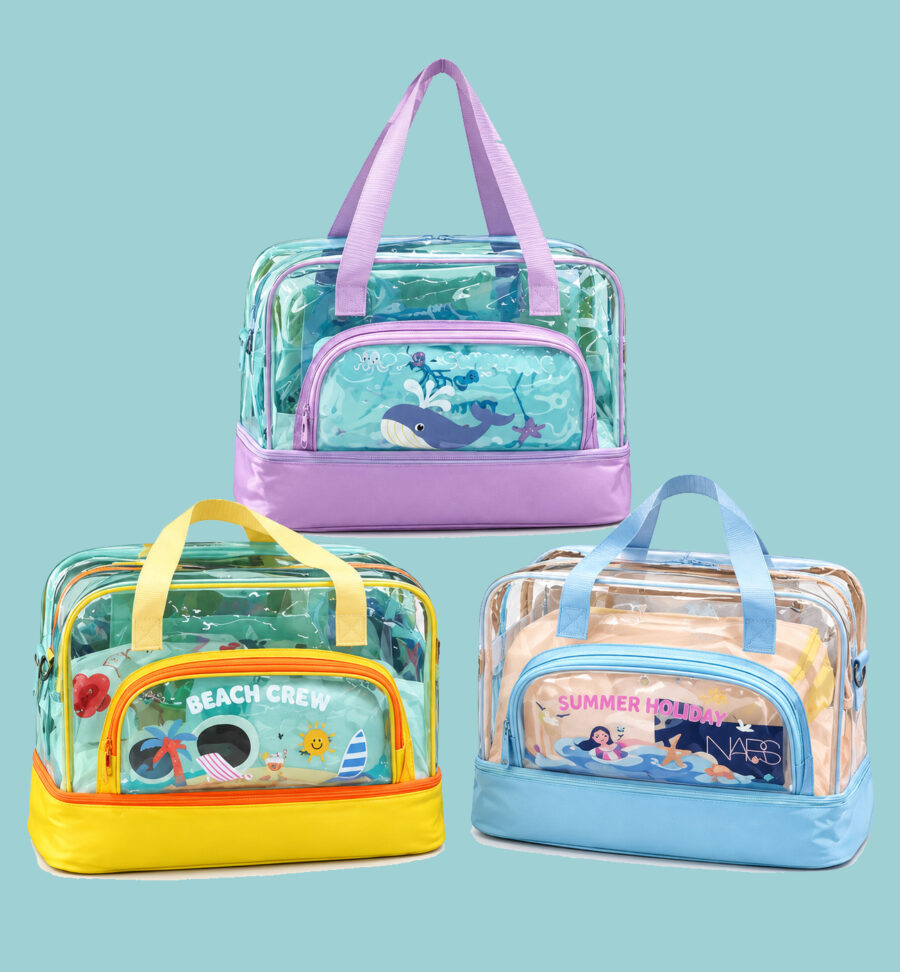 Large Clear Swim Bag – Waterproof PVC Travel Holdall
